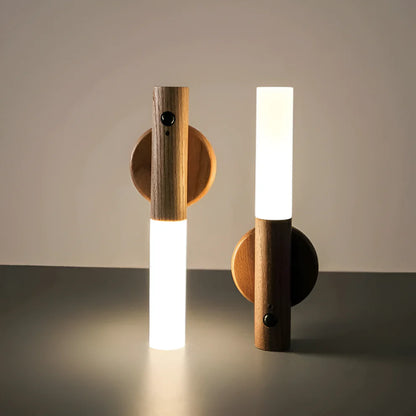 GlowBar™ Wooden Motion Sensor Night Light