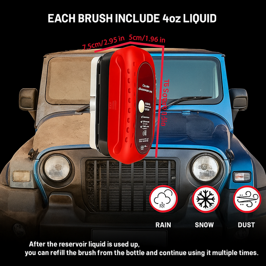 Oil Film Cleaning Brush