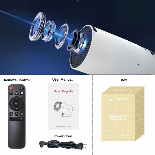 4k Mini Portable Projector