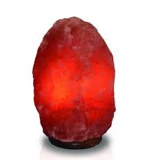 Red Salt Lamp