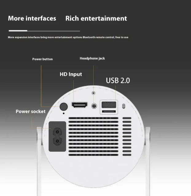 4k Mini Portable Projector