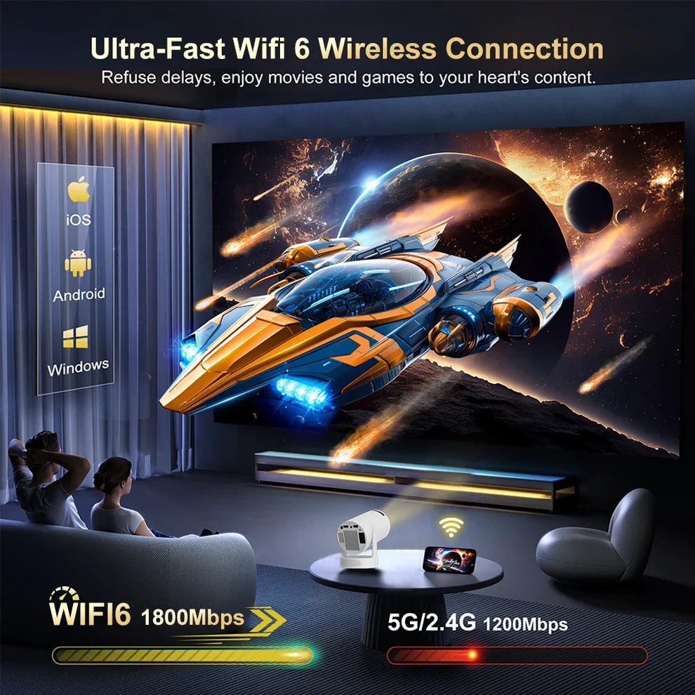 4k Mini Portable Projector